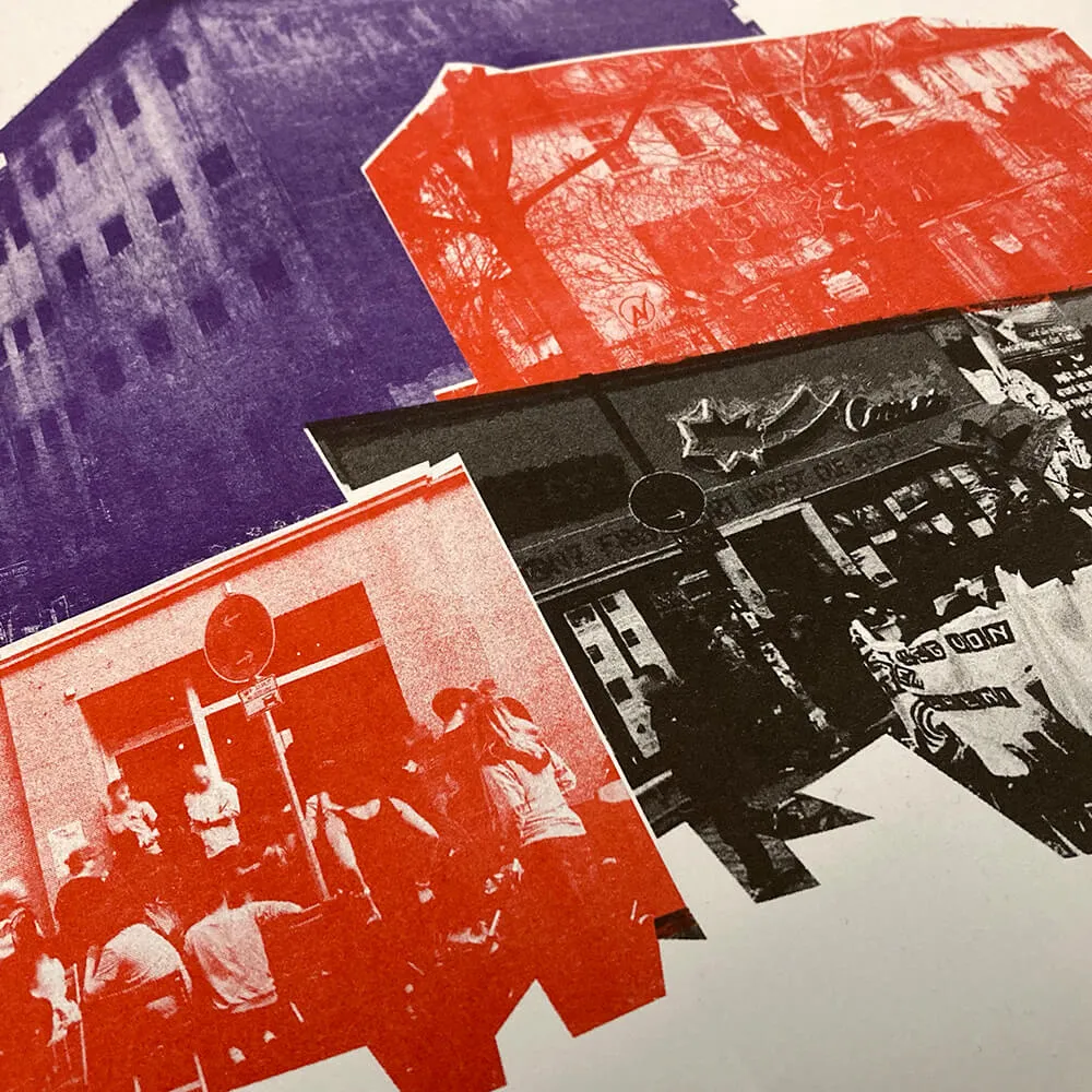 Example riso print product